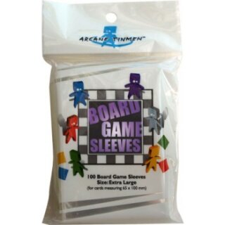 Board Games Sleeves Extra Large 65x100mm (100)