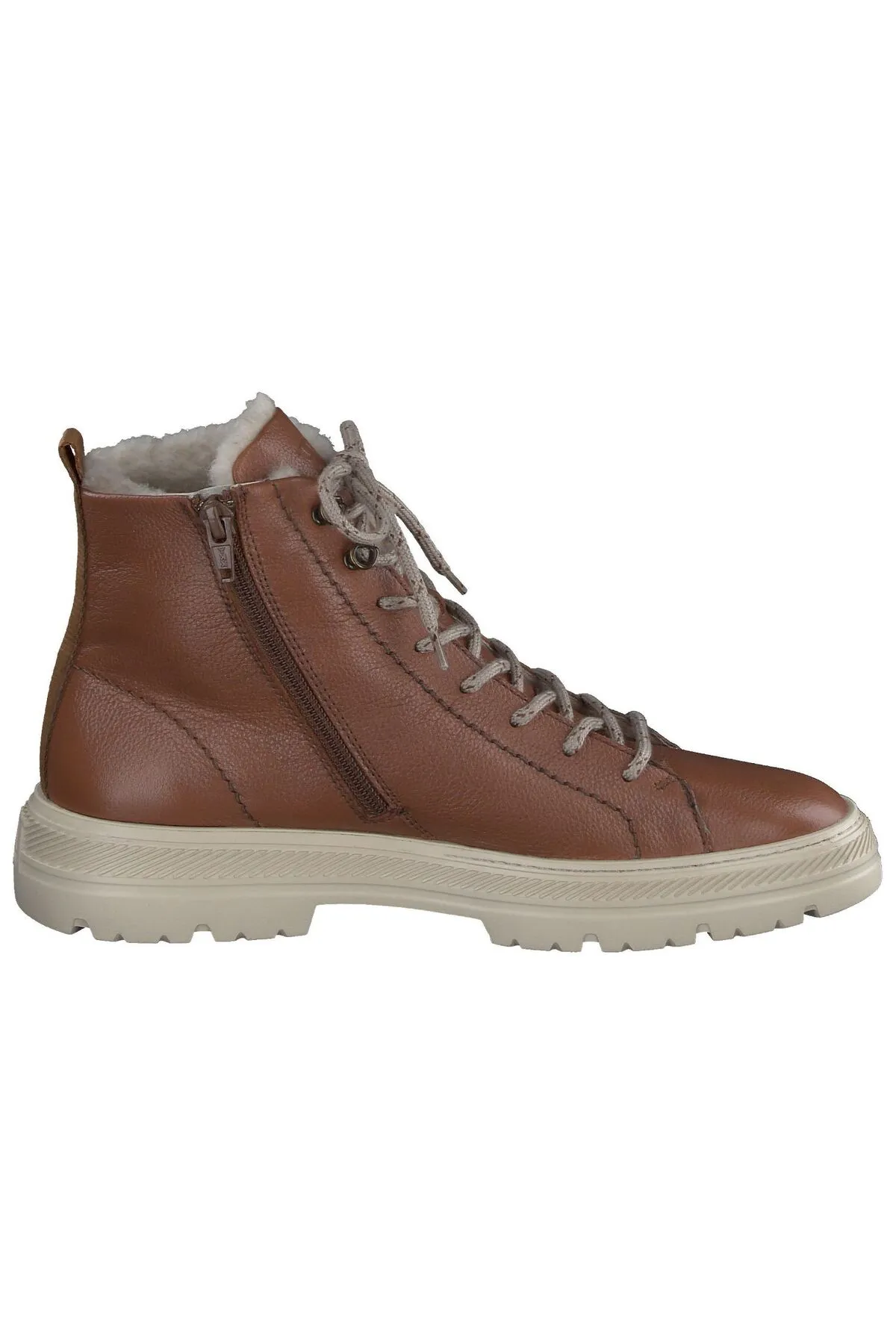 Paul Green  Stiefelette - Braun - Blockabsatz