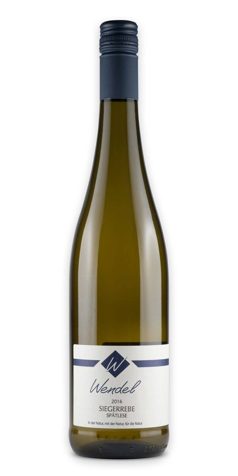 Weingut Klaus und Judith Wendel Siegerrebe mild Bio 2022