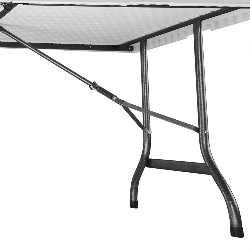 Casaria Klapptisch (1-St), 220x70 cm Klappbar Wetterfest Tragegriff Stabil Kunststoff Balkon