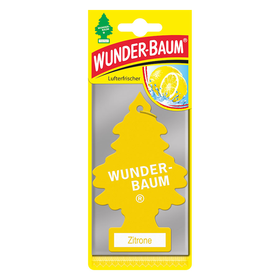 WUNDER-BAUM® Lufterfrischer "Zitrone", 1 Stück - ATU
