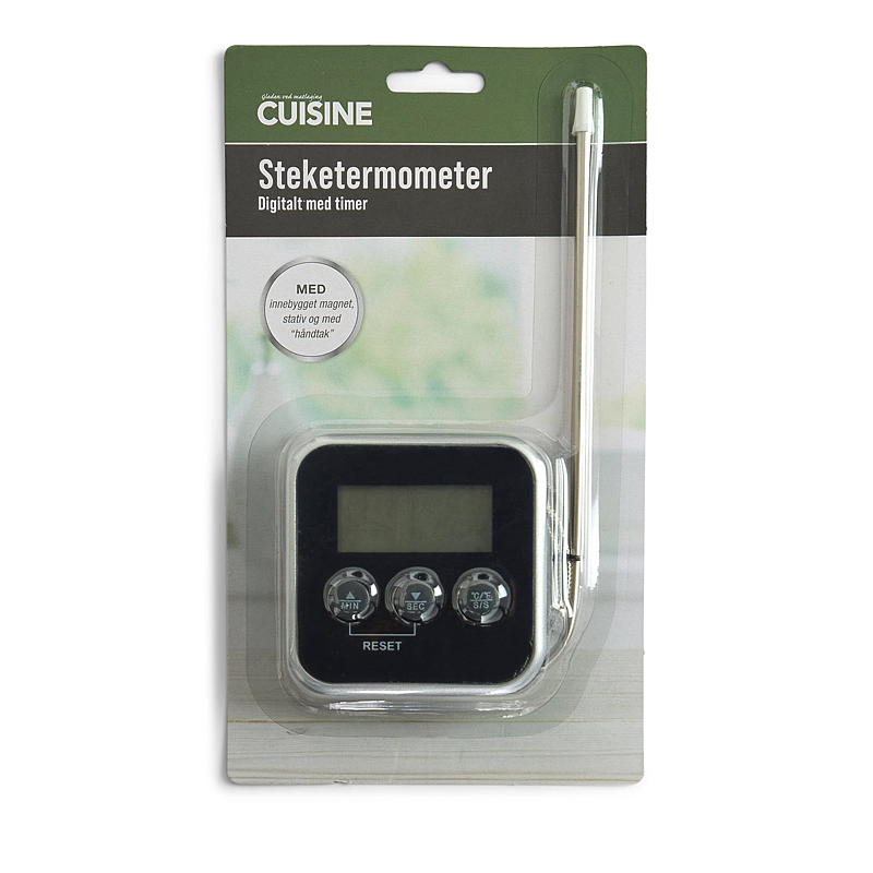 Cuisine Steketermometer Digitalt m/timer