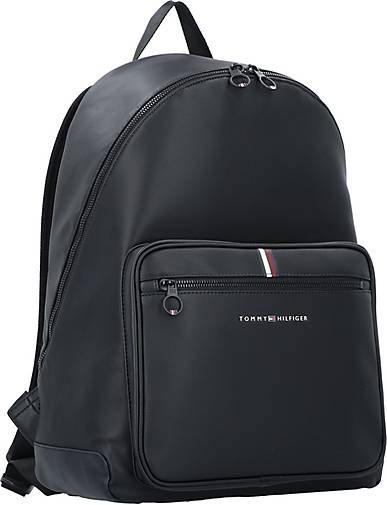 TOMMY HILFIGER TH Essential Pique Rucksack 46 cm Laptopfach