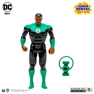 DC Direct Super Powers Actionfigur Green Lantern John Stewart 13 cm