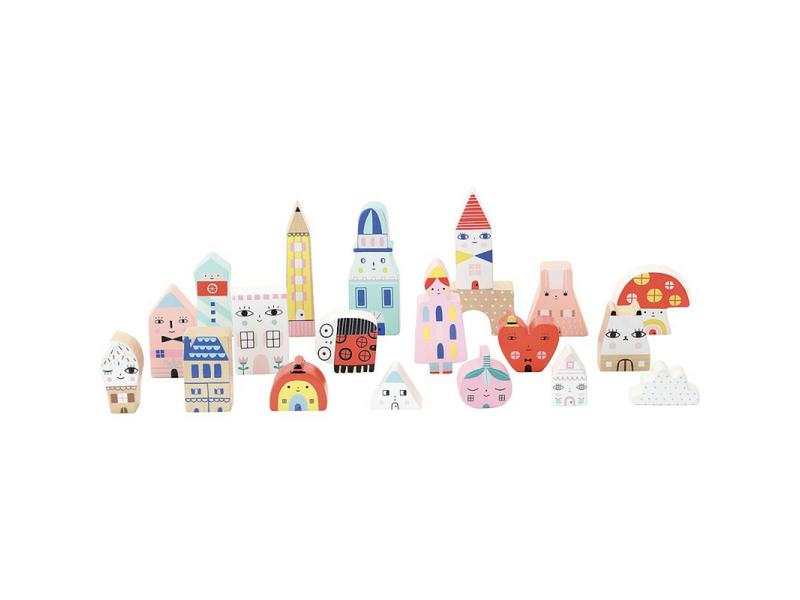 Tiny city cubes de la ville Suzy Ultman, Vilac