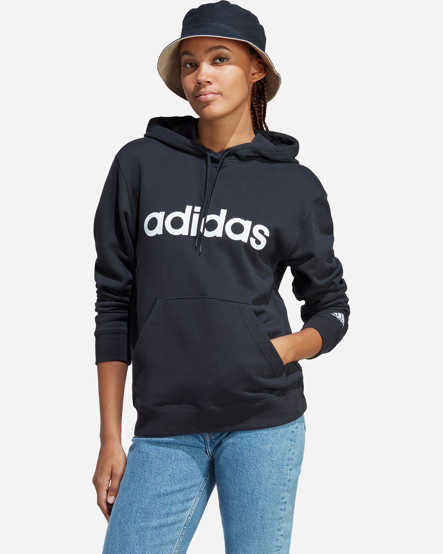Felpa Adidas Logo Linear W IC4426
