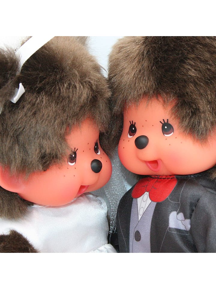 Monchhichi Bräutigam Junge | 20 cm | Monchhichi Puppe | im Anzug | Hochzeit günstig kaufen onesize
