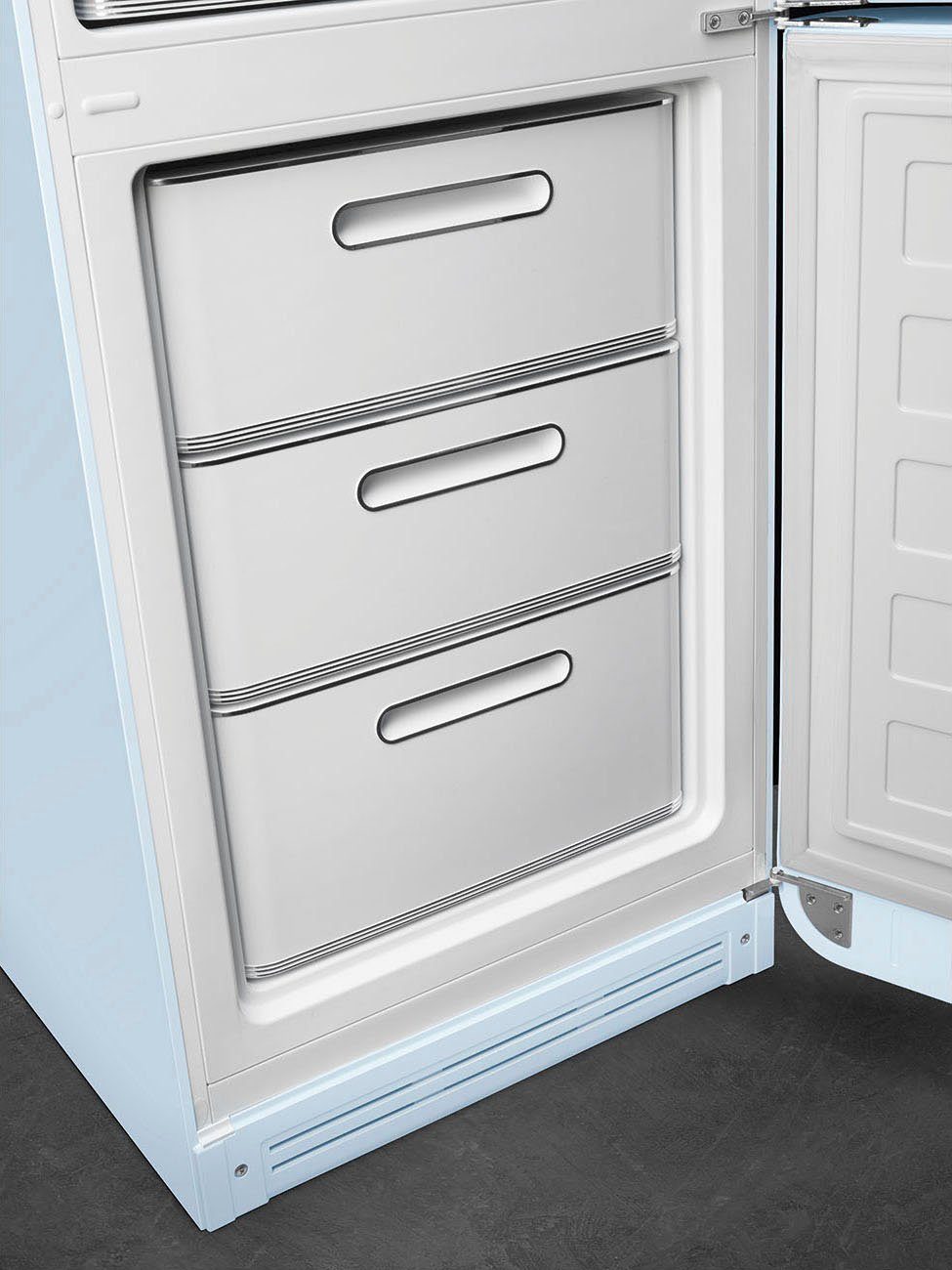 Smeg Kühl-/Gefrierkombination FAB32 FAB32RPB5, 196,8 cm hoch, 60,1 cm breit