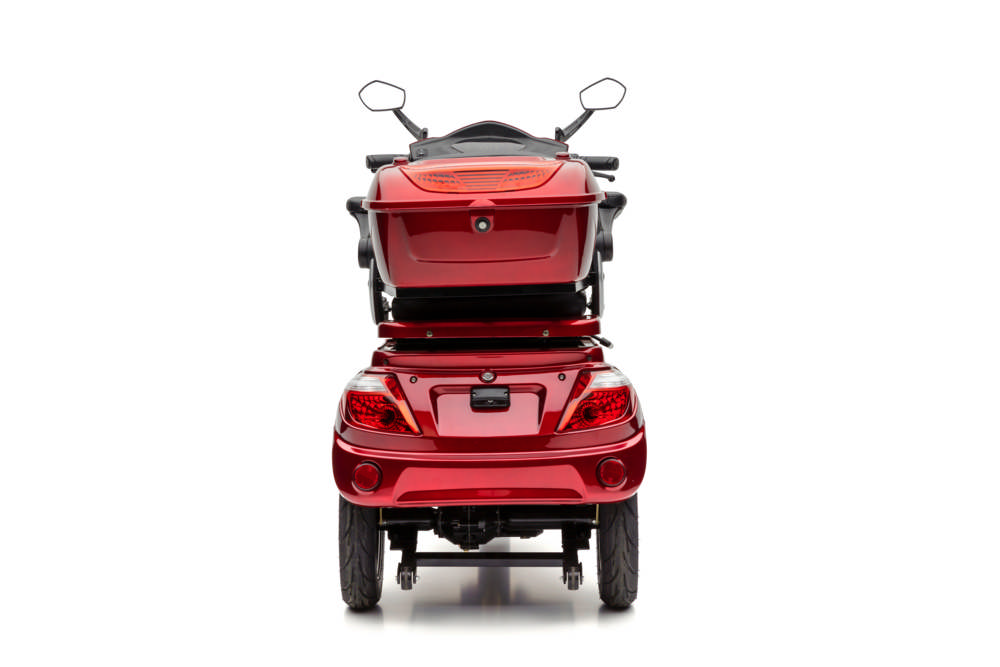 Econelo Elektro Dreiradroller ECONELO S1000 Lithium rot