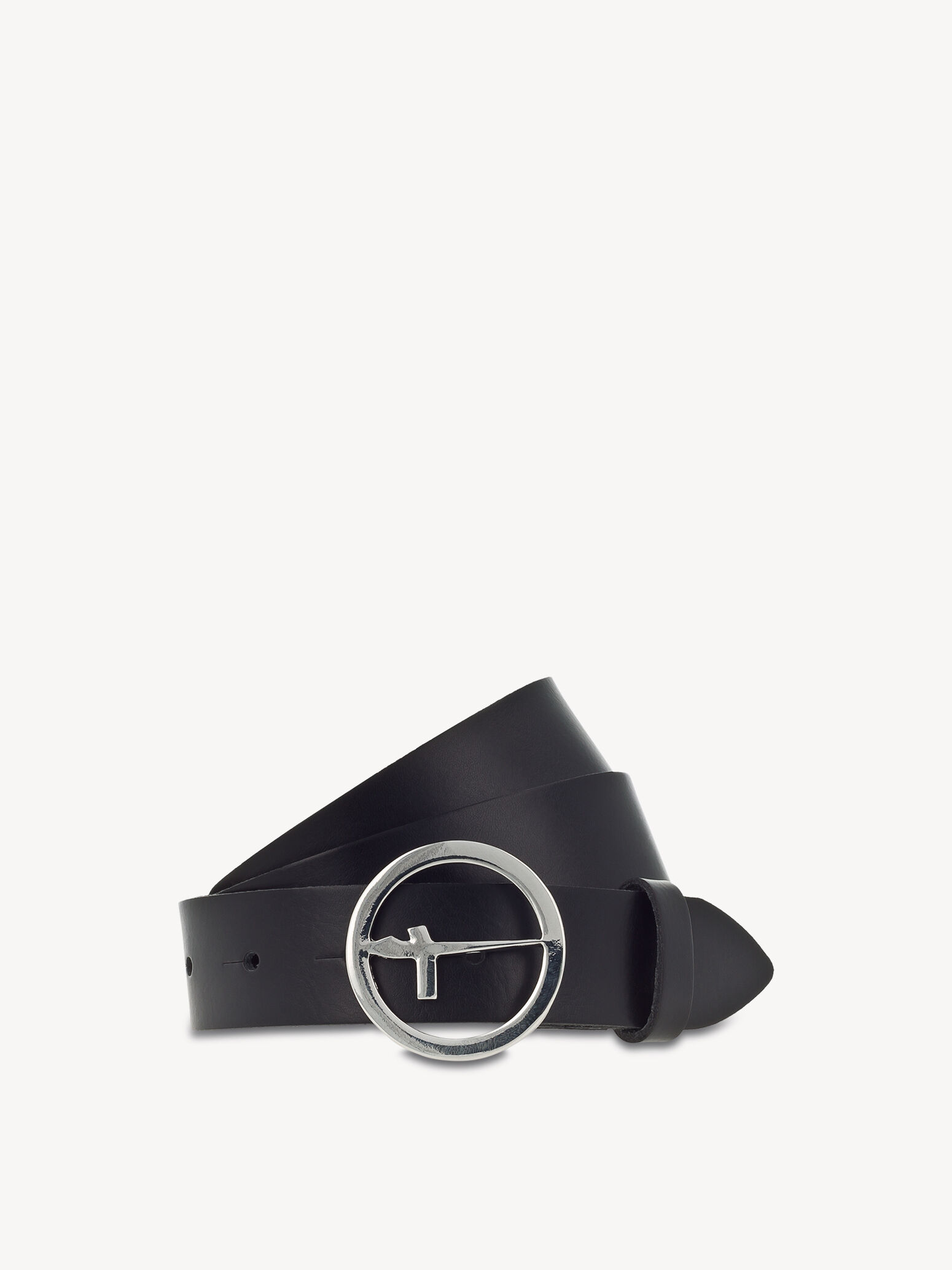 Ceinture en cuir - noir
