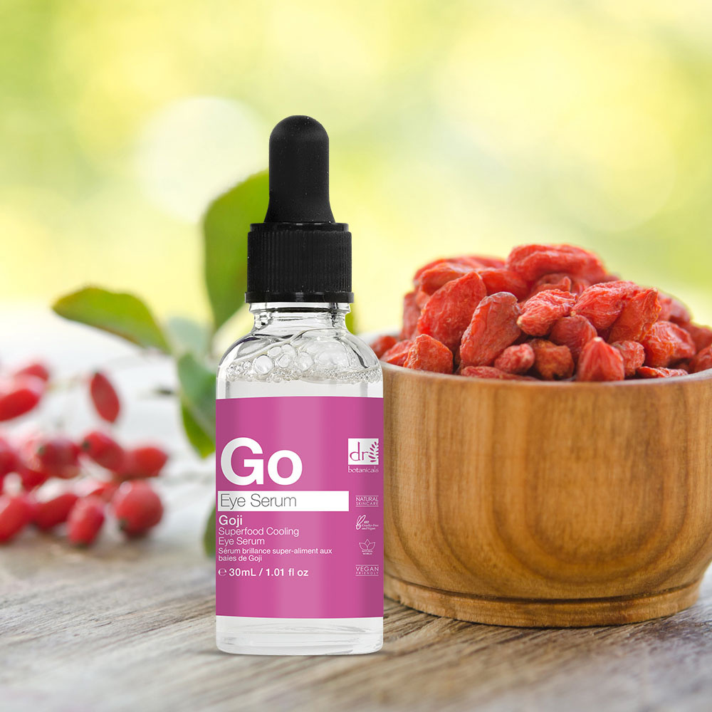 apothecary by dr botanicals Sérum Yeux Illuminateur Superfood aux Baies de Goji Serum Yeux