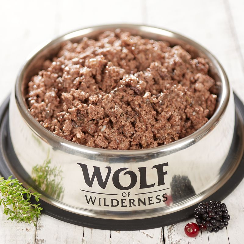 Wolf of Wilderness 'Freiland Fleisch' Senior 6 x 400 g