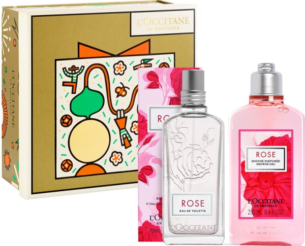 L'OCCITANE Rose Xmas 22 Duft-Geschenkset Duftset