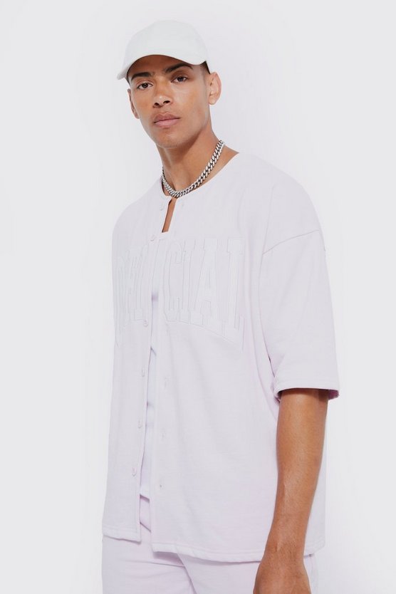 Oversize Official Baseball-Poloshirt & Shorts