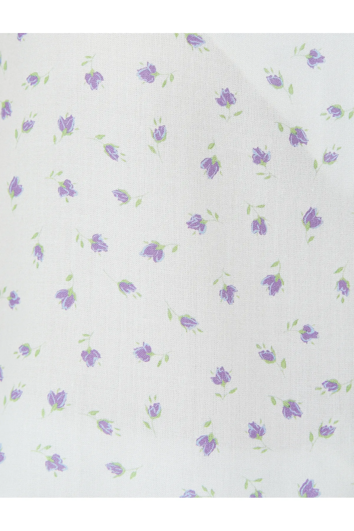Koton  Trägerpyjama-Oberteil mit Blumenmuster und V-Ausschnitt