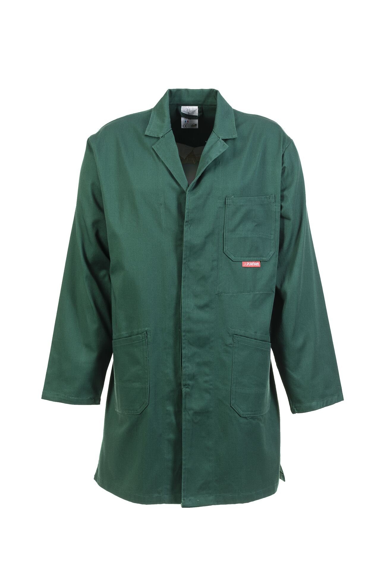 Planam Arbeitsjacke Berufsmantel MG 290 mittelgrün Größe 46