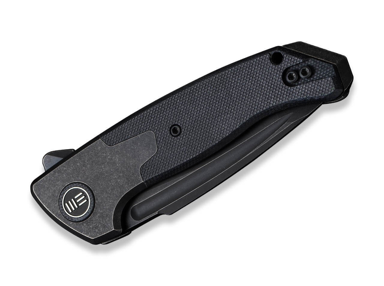 Press Check Titanium G10 All Black Tanto