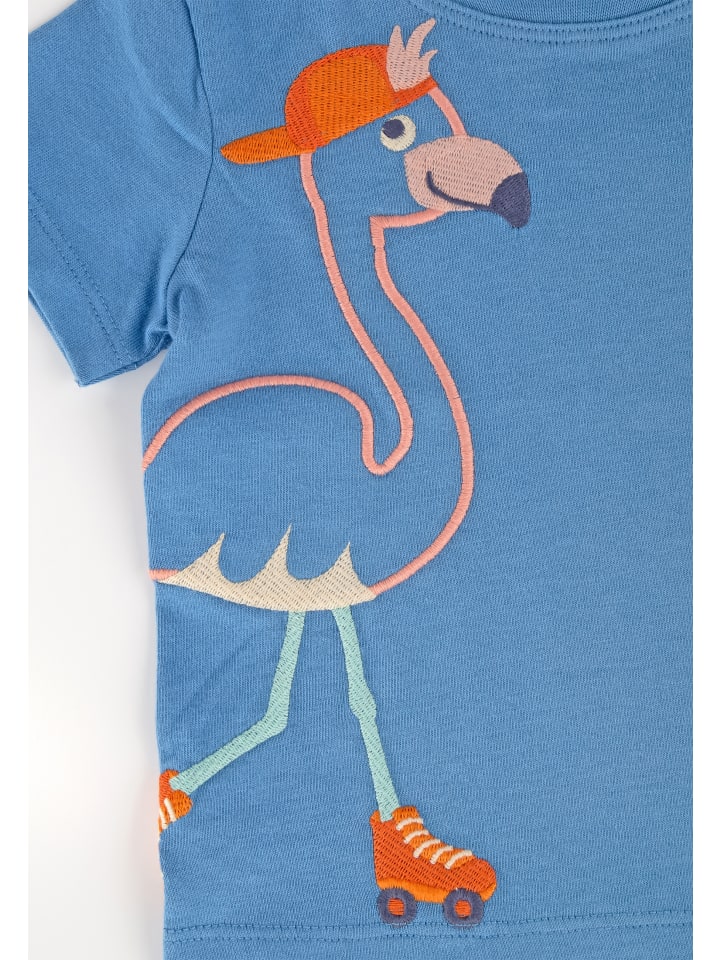 Sigikid T-Shirt Wild Flamingo in blau günstig kaufen