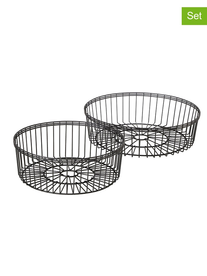 Boltze 2er-Set: Dekoschalen 