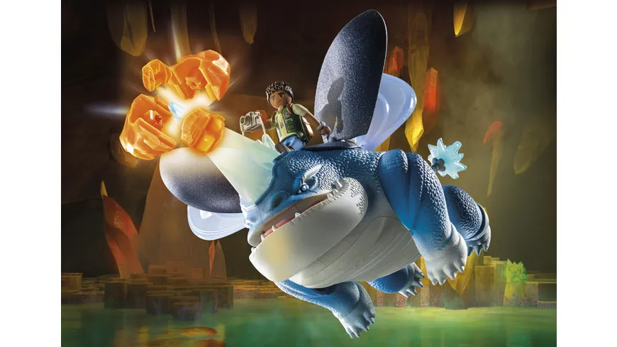 PLAYMOBIL 71082 - Dragons: The Nine Realms - Plowhorn & D'Angelo