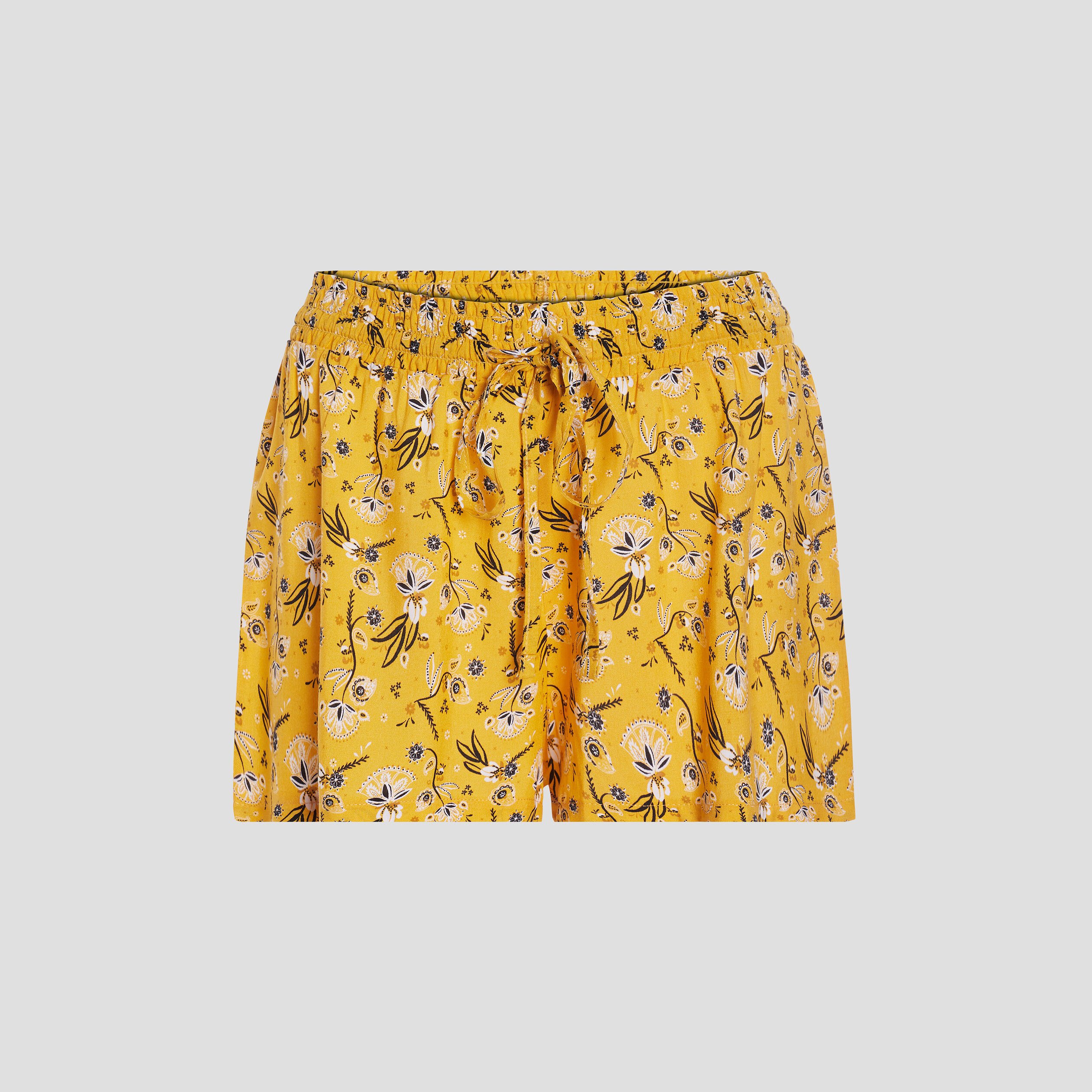 Short de pyjama jaune femme | La Halle