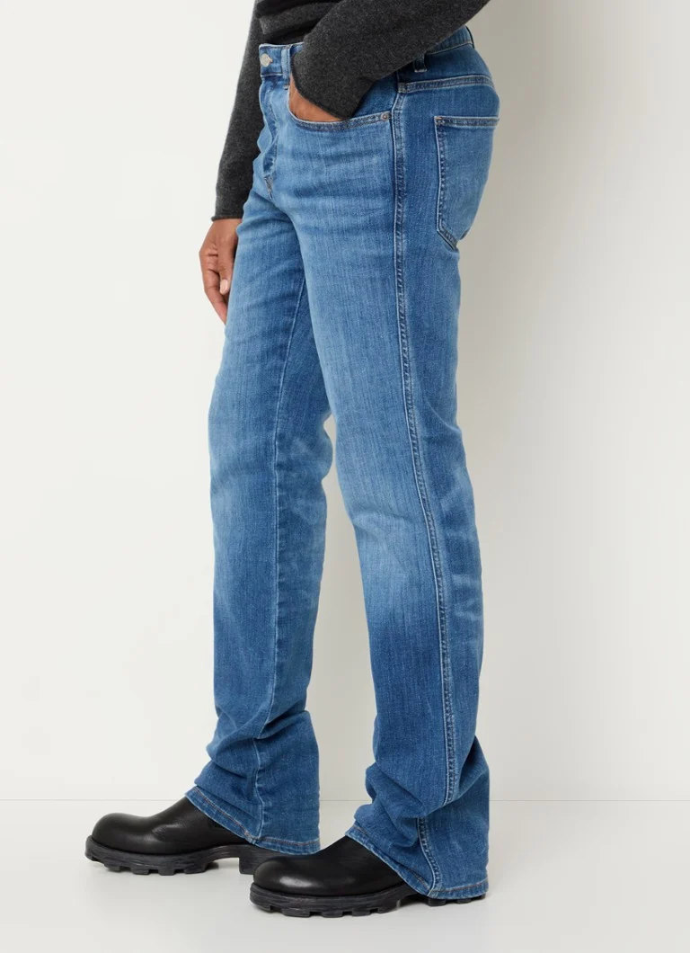 Diesel 1998 D-Buck bootcut-jeans i medium vask