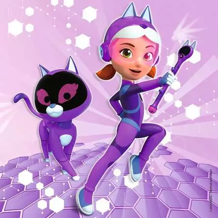 Kinderpuzzle ab 5 Jahren - Matt, Jia und Emma - 49 Teile