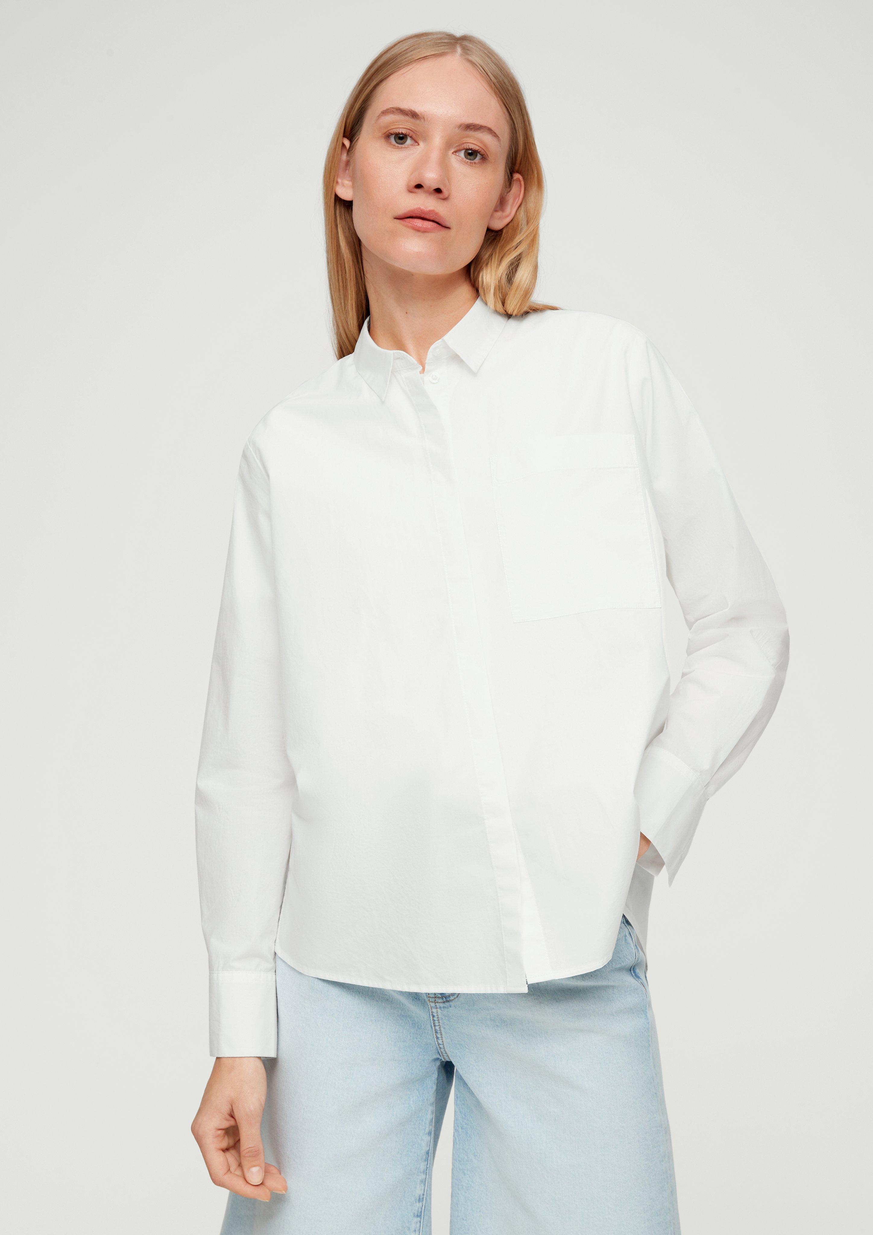 Bluse aus Popeline  2132609-0210