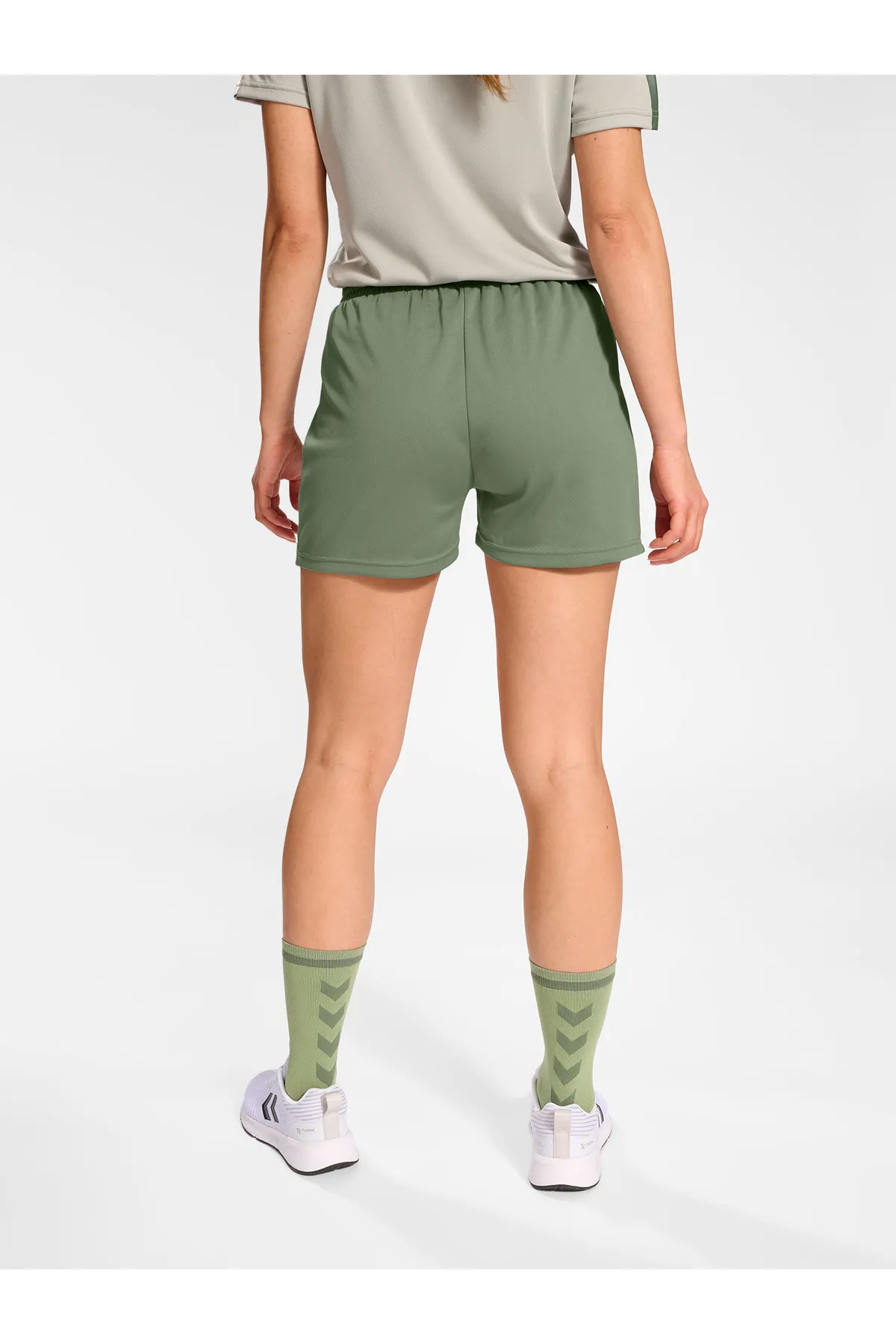 hummel  Kurze Sporthose - Grün - Mittlerer Bund
