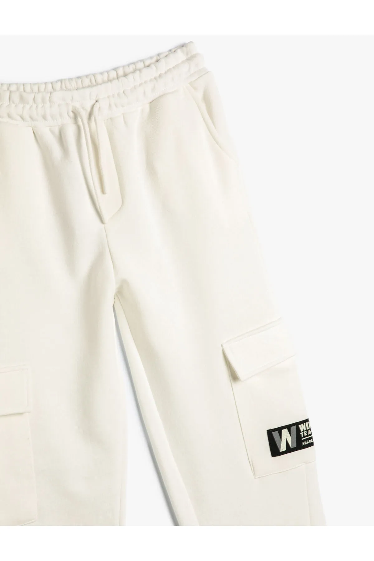Koton  Basic-Jogger-Jogginghose mit Taschendetail und Bindebund