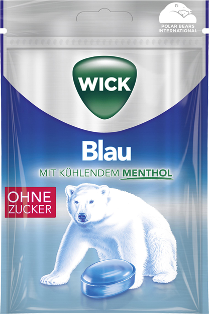 Wick Blau ohne Zucker