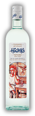 Tsipouro Idoniko mit Anis Costa Lazaridi 43% Tsipouro Idoniko mit Anis Costa Lazaridi 43%  0,7	 Liter - Vol 43%