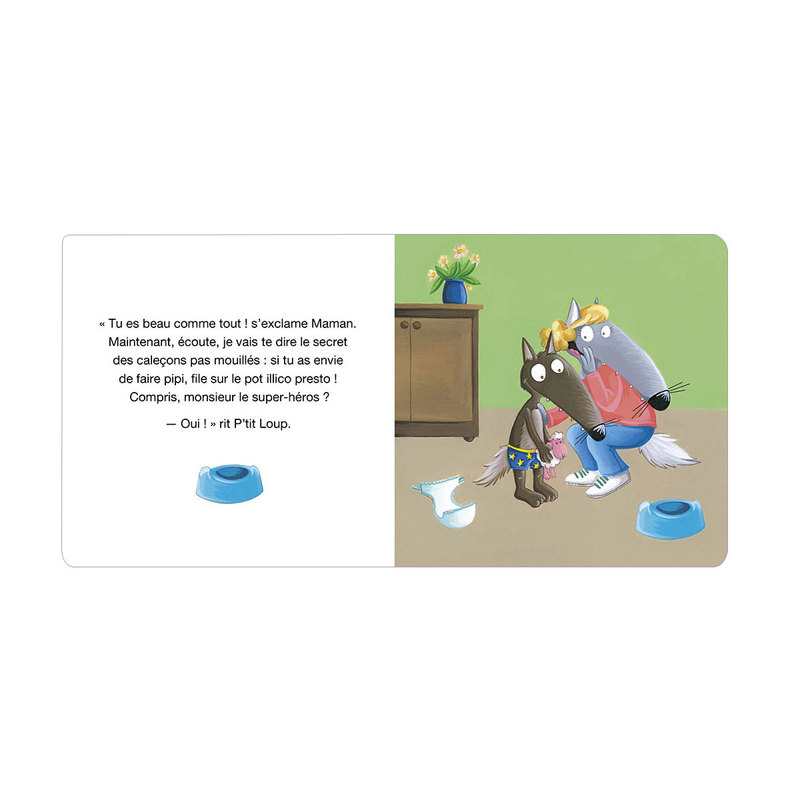 Livre P'tit loup ne met plus de couches - Auzou