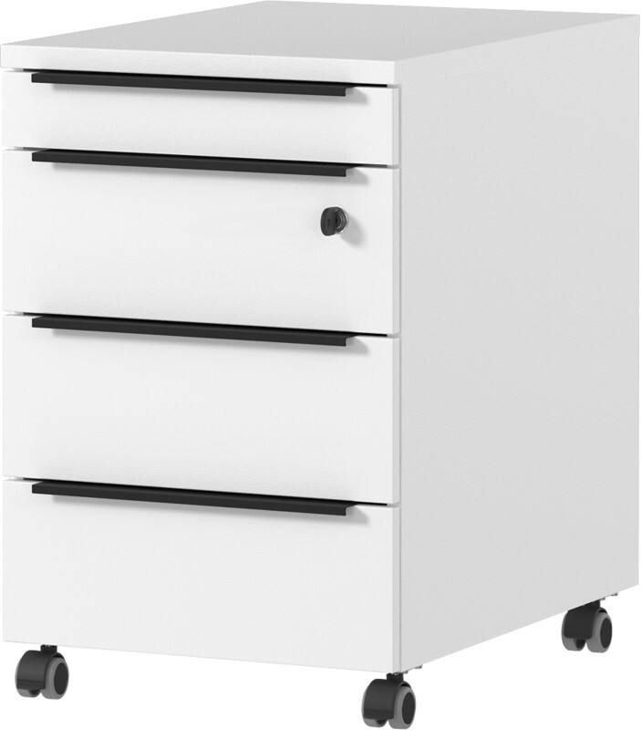 GERMANIA GW-Mailand Rollcontainer Abschließbar 420 x 600 x 630 mm