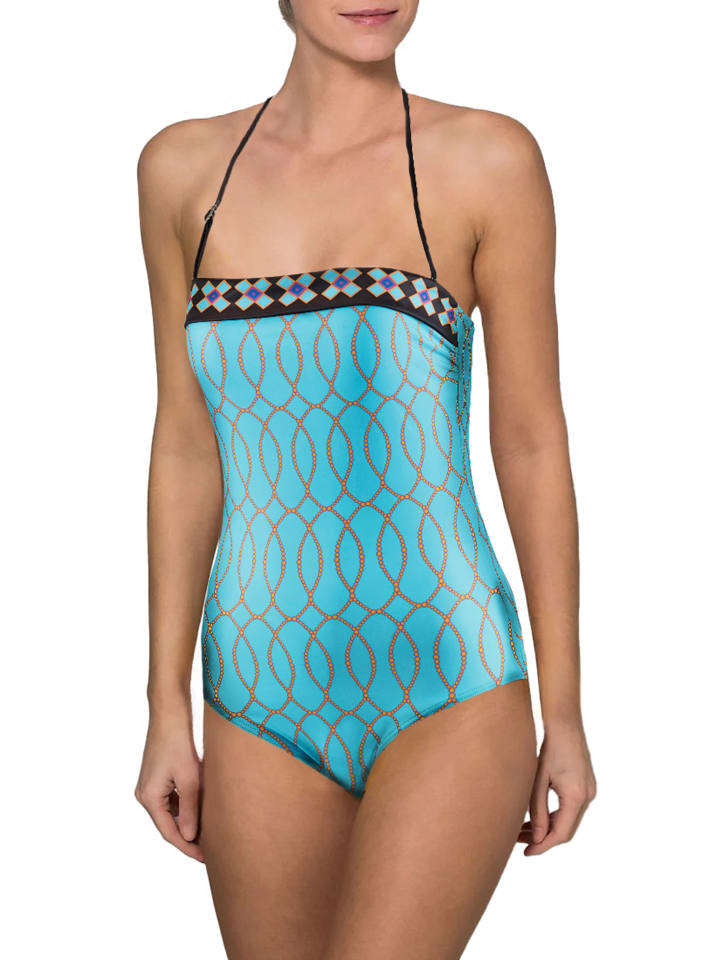 BECO the world of aquasports Badeanzug Aqua Pearl in hellblau günstig kaufen