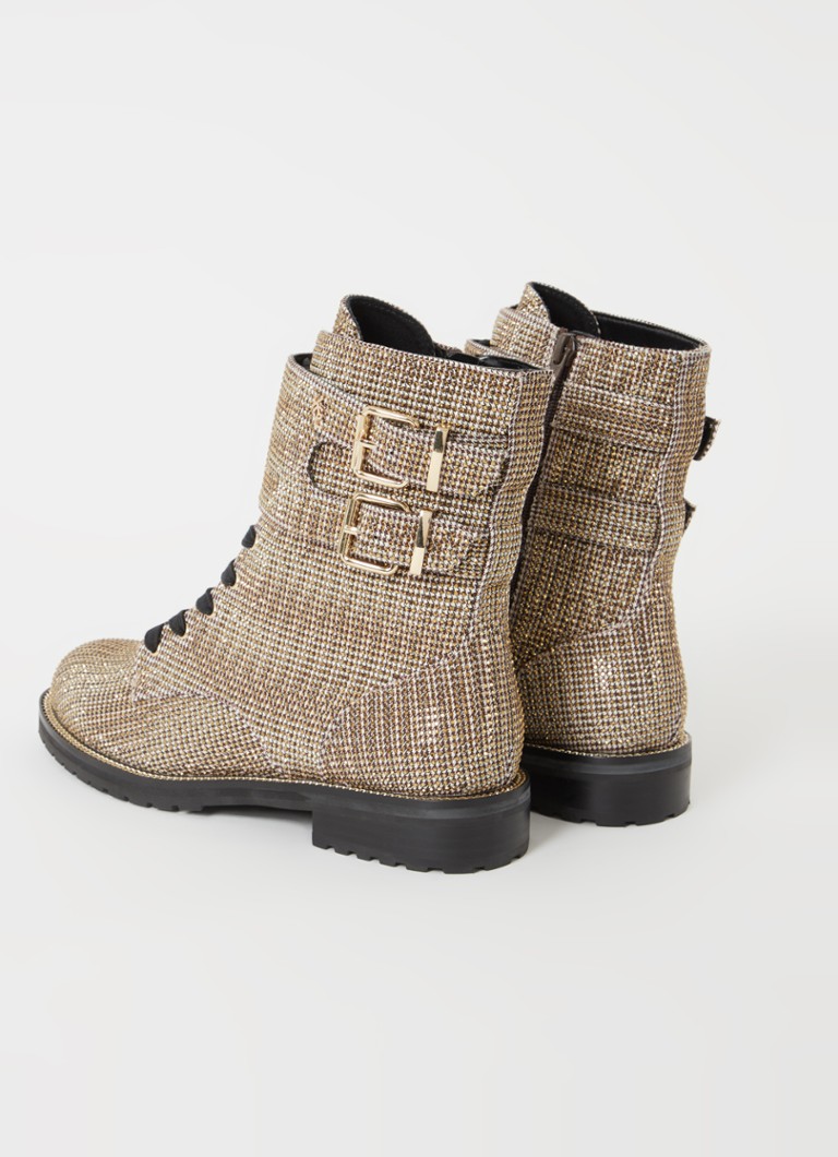 Stivaletto stringato Kurt Geiger Sutton con strass