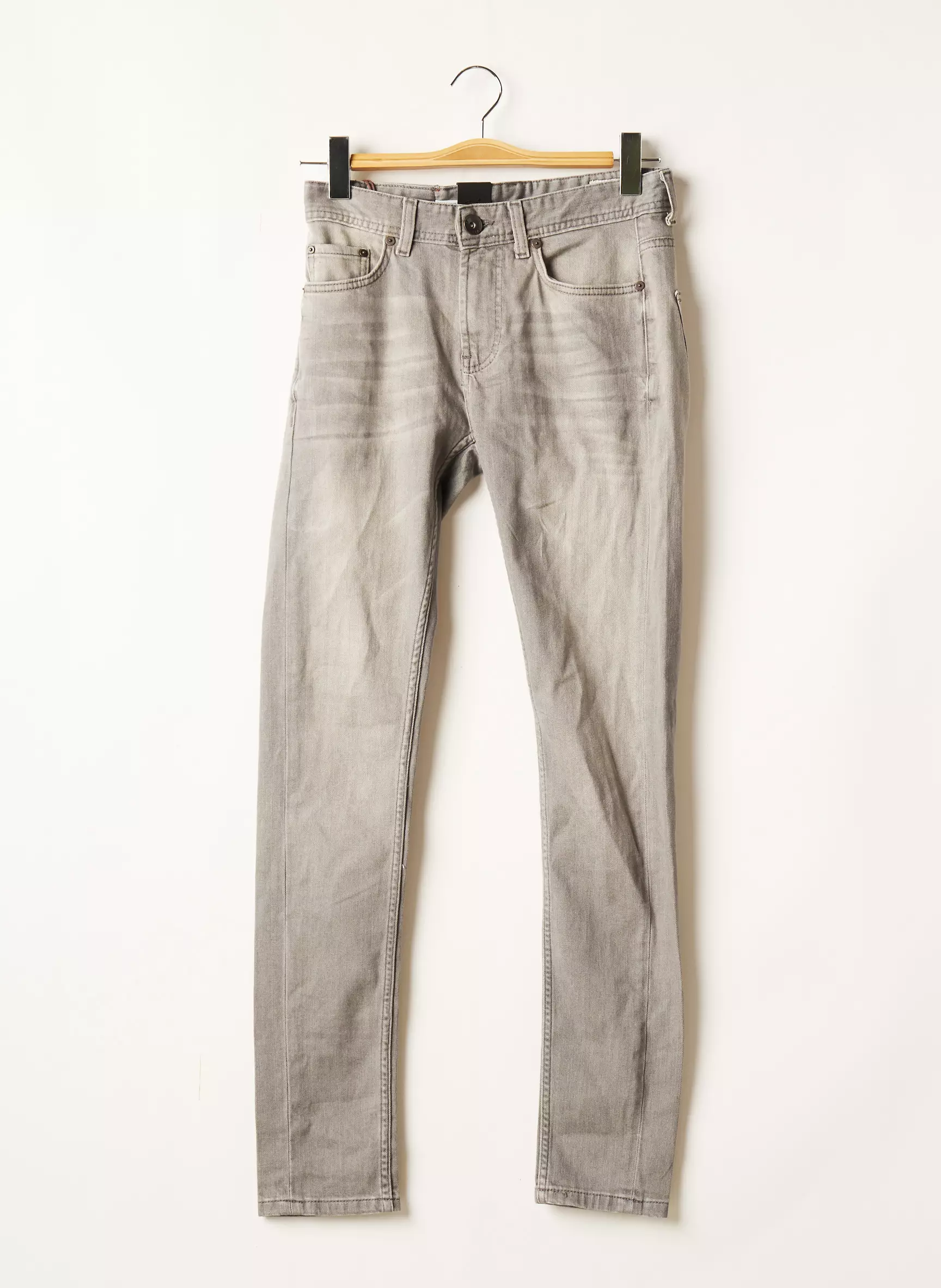 Only Jeans Skinny Homme couleur gris