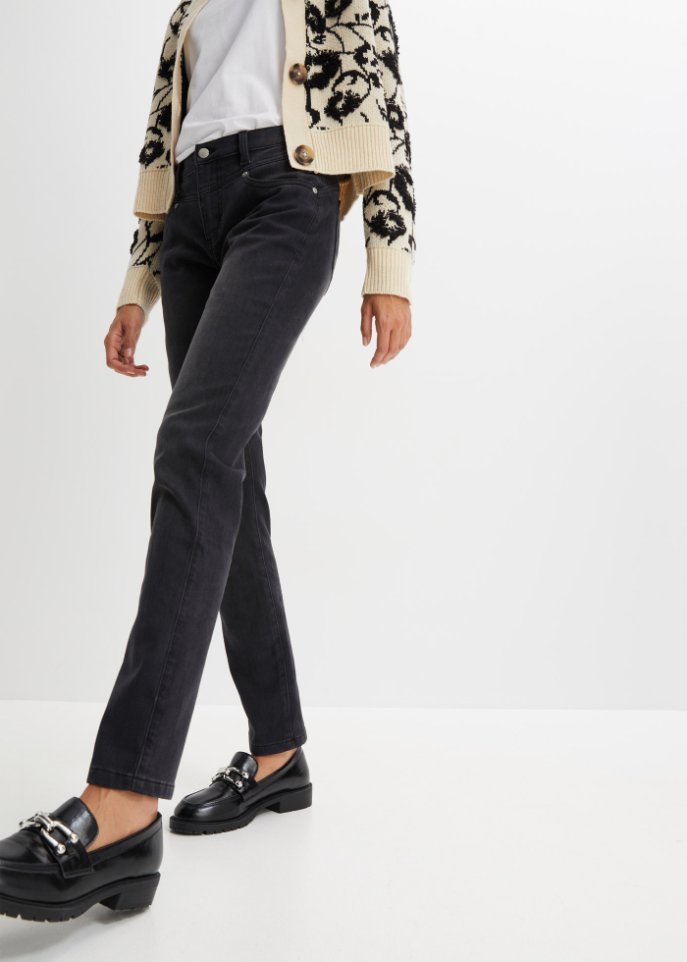 Shaping Thermo-Jeans mit kuscheliger Innenseite, Slim