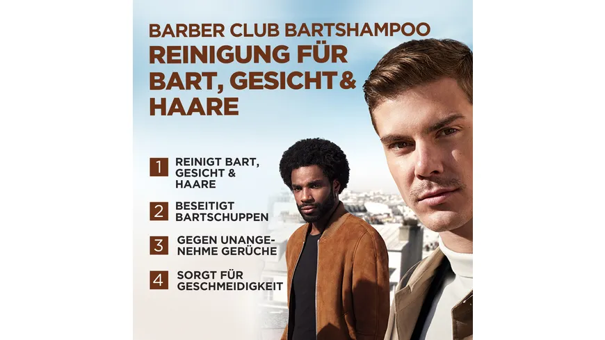 L'oréal Men Expert Barber Club Wash Gesichtsreinigung 200ml 200 ml
