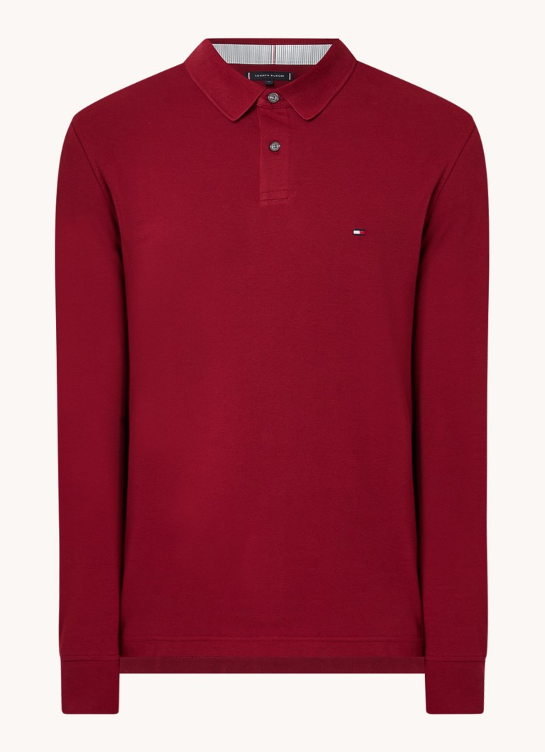 Tricou polo Tommy Hilfiger 1985 Classic Fit din bumbac piqué
