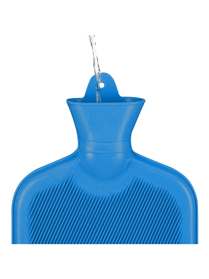 relaxdays 9x Wärmflasche in Blau günstig kaufen onesize
