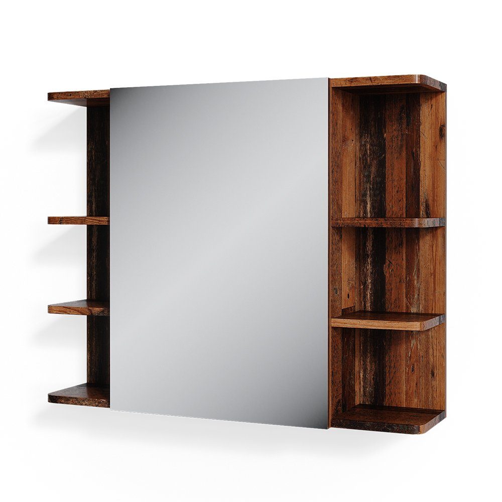 Vicco Spiegelschrank Badspiegel Badschrank FYNN Old Style