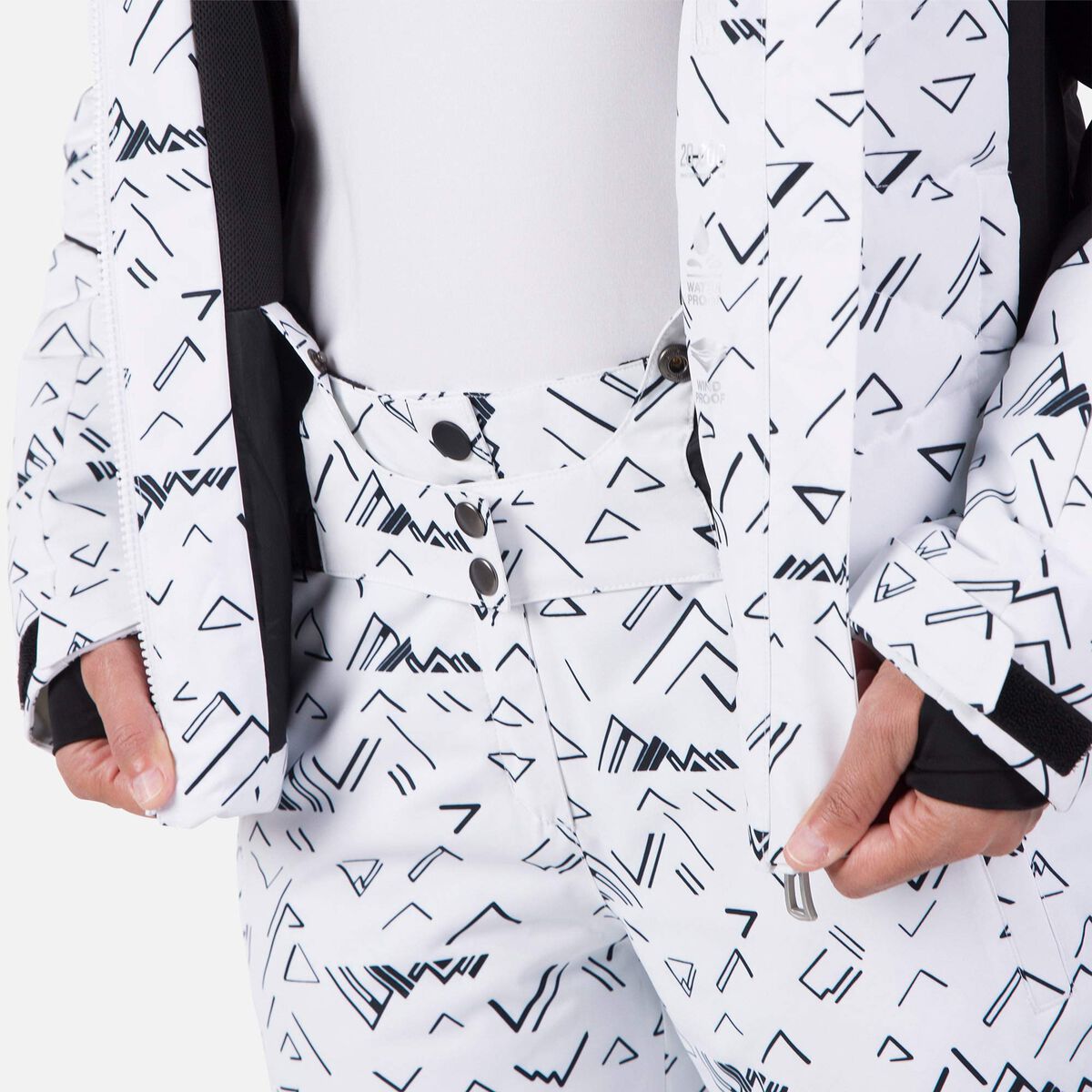 Damensteppjacke mit Print Staci