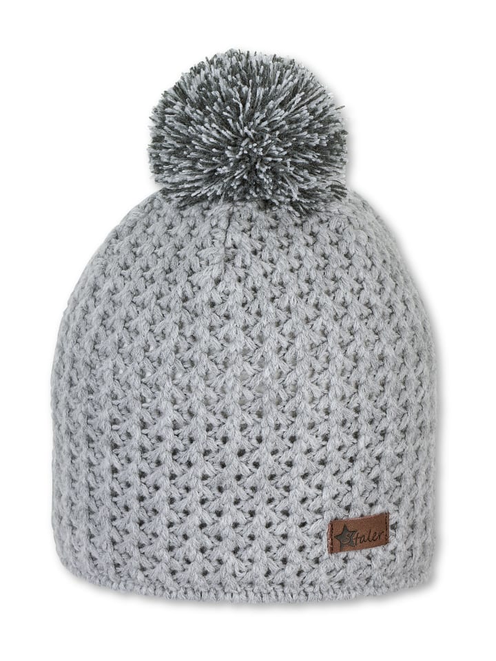 Sterntaler Strickmütze in silber mel. günstig kaufen