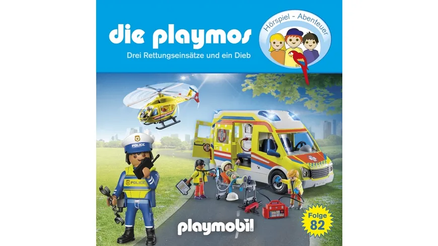 Die Playmos-(82)Drei Rettungseinsätze Und Ein Dieb