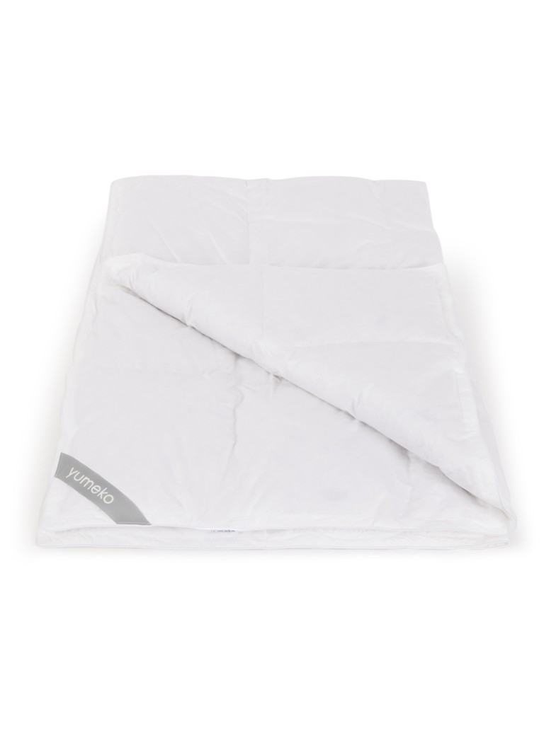 Yumeko 4-season duvet made of organic cotton with down filling