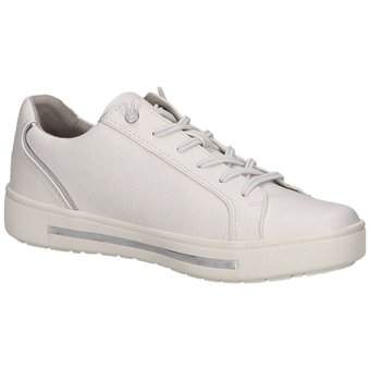 Jana Sneaker Schnürer in weiß