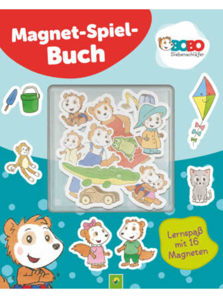 Schwager & Steinlein Buch - Bobo Siebenschläfer Magnet-Spiel-Buch günstig kaufen onesize