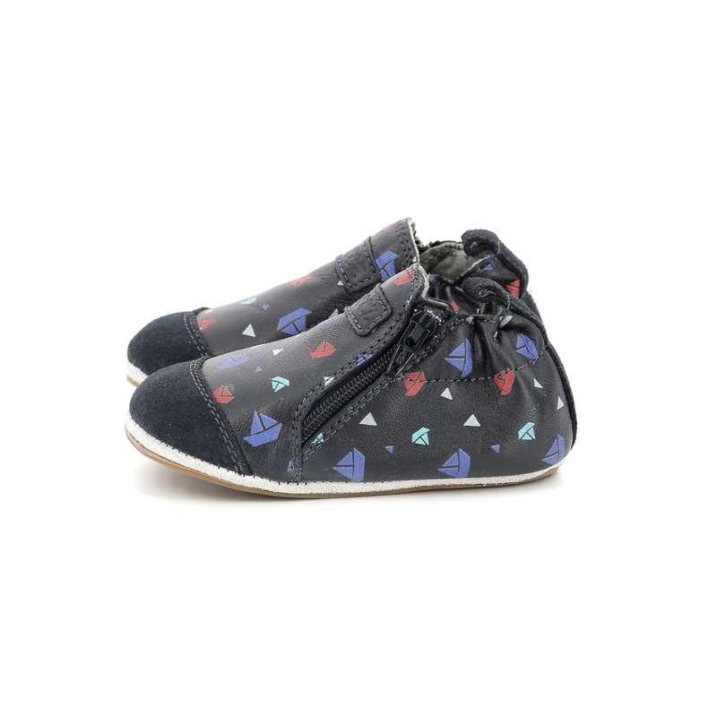 Chaussons cuir Multi Boat