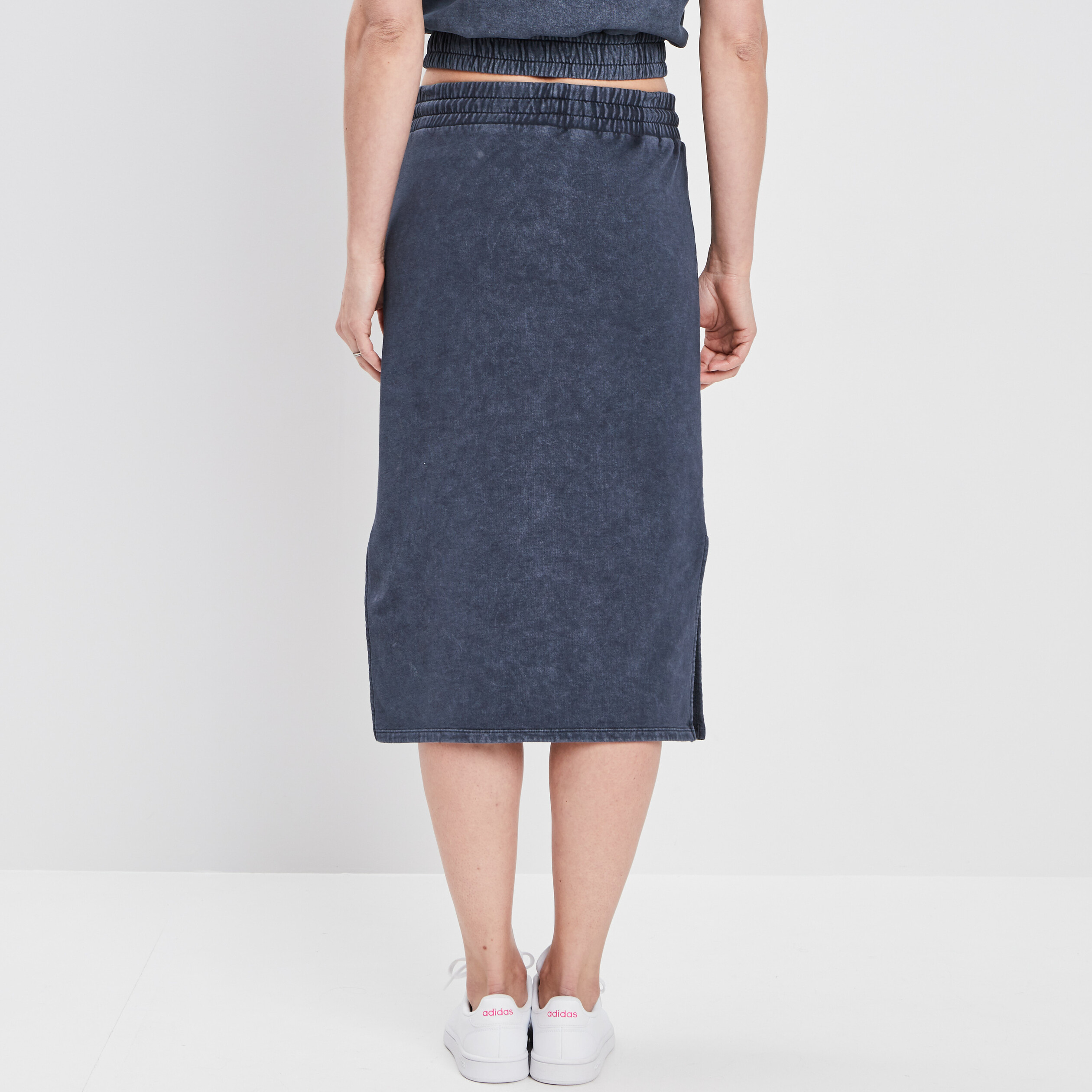 Jupe droite gris femme | La Halle